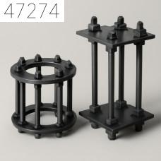 Анкерный фундаментный блок АБ-1 Ст3сп ГОСТ 24379.1-2012