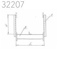 Подвеска траверсы металлической подвесной 0312.48 6,5 мм МПж18