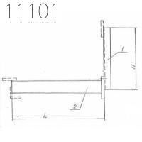 Подвеска траверсы-балки 75 мм 0312.52.00.000-26 СБ