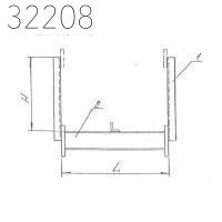 Подвеска траверсы металлической подвесной 0312.48 6,5 мм МПж19