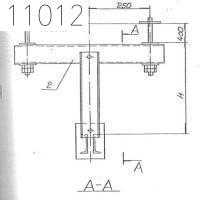 Траверса нижняя подвесная 10 мм 0312.50.00.000-19 СБ