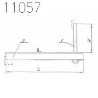 Подвеска траверсы-балки 16 мм 0312.51.00.000-18 СБ