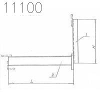 Подвеска траверсы-балки 75 мм 0312.52.00.000-25 СБ
