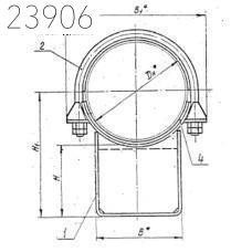 Опора скользящая диэлектрическая Т.18.21 426 мм