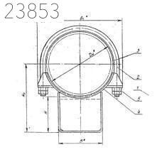 Опора скользящая диэлектрическая Т.17.06 219 мм