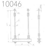 Подвеска с двумя тягами 108 мм 0312.03.00.000 СБ