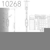 Крепление одной трубы на подвеске DN 108 Pmax 250 200°C 0312.18.00.000-03 СБ