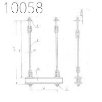 Подвеска с двумя тягами 159 мм 0312.03.00.000-02 СБ
