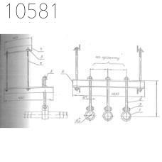 Крепление трех и более трубопроводов 89 мм 0312.38.00.000-02 СБ