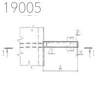 Крепления трубопроводов КПМ2-20-24 Т-ММ-08-2009-17