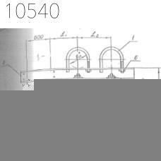 Крепление четырех трубопроводов к ж/б колонне 57 мм 0312.34.00.000-05 СБ