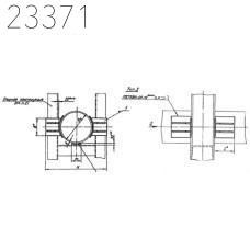 Опора неподвижная лобовая двухупорная усиленная Т6.24 426х7 мм