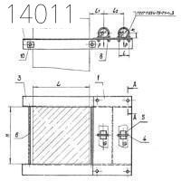Опора А14Б 363.000-10 СБ 125 мм