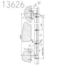Опора А14Б 309.000-01 СБ 50 мм