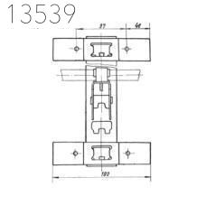 Опора А14Б 292.000-04 СБ 50 мм