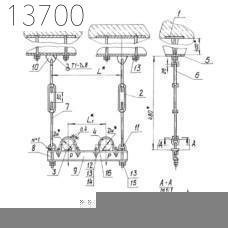 Опора А14Б 319.000-07 СБ 200 мм