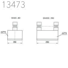 Опоры трубопроводов SFS 5373 50 мм