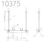 Подвеска двух труб с изоляцией 159 мм 0312.21.00.000-08 СБ