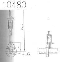 Подвеска под арматуру приварная 32 мм 0312.28.00.000 СБ