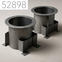 Стакан C2 1.494-24 выпуск 2/90 720х5х600 мм Ст20 общепромышленный т/п для ВКР №6,5 и шахты 500 мм