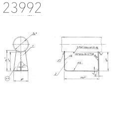 Опора скользящая Т13.08 108 мм