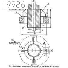 Втулка для прохода через перекрытие Л8-145.000-02 89 мм 200°C